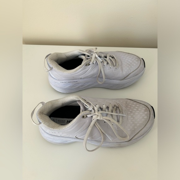 HOKA Women's Bondi SR Running Shoes in White Women’s 8 - Picture 3 of 7